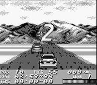 une photo d'Ã©cran de V-Rally Championship Edition sur Nintendo Game Boy